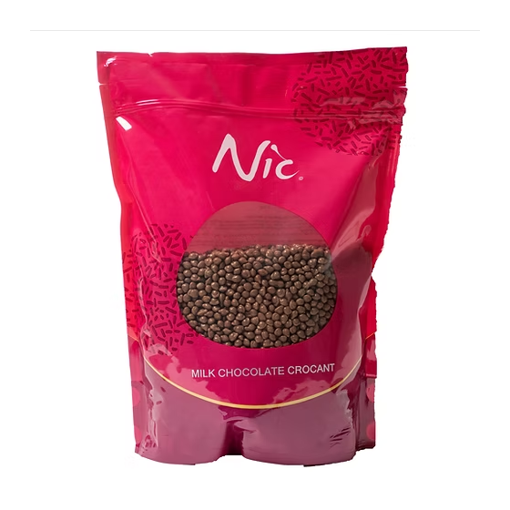 Milk chocolate with crocant