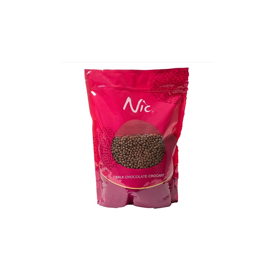 Milk chocolate with crocant