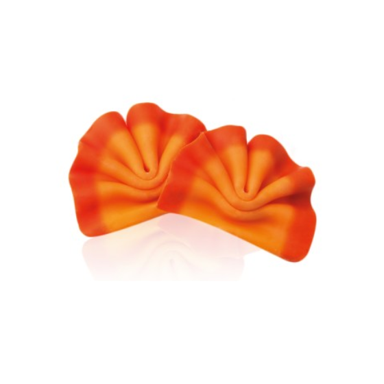 Forest shaving/lehvikud midi orange