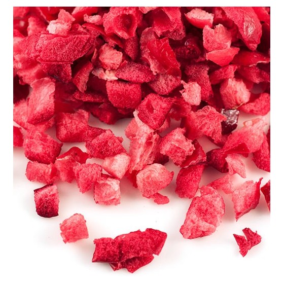 Külmkuivatatud jõhvikatükid