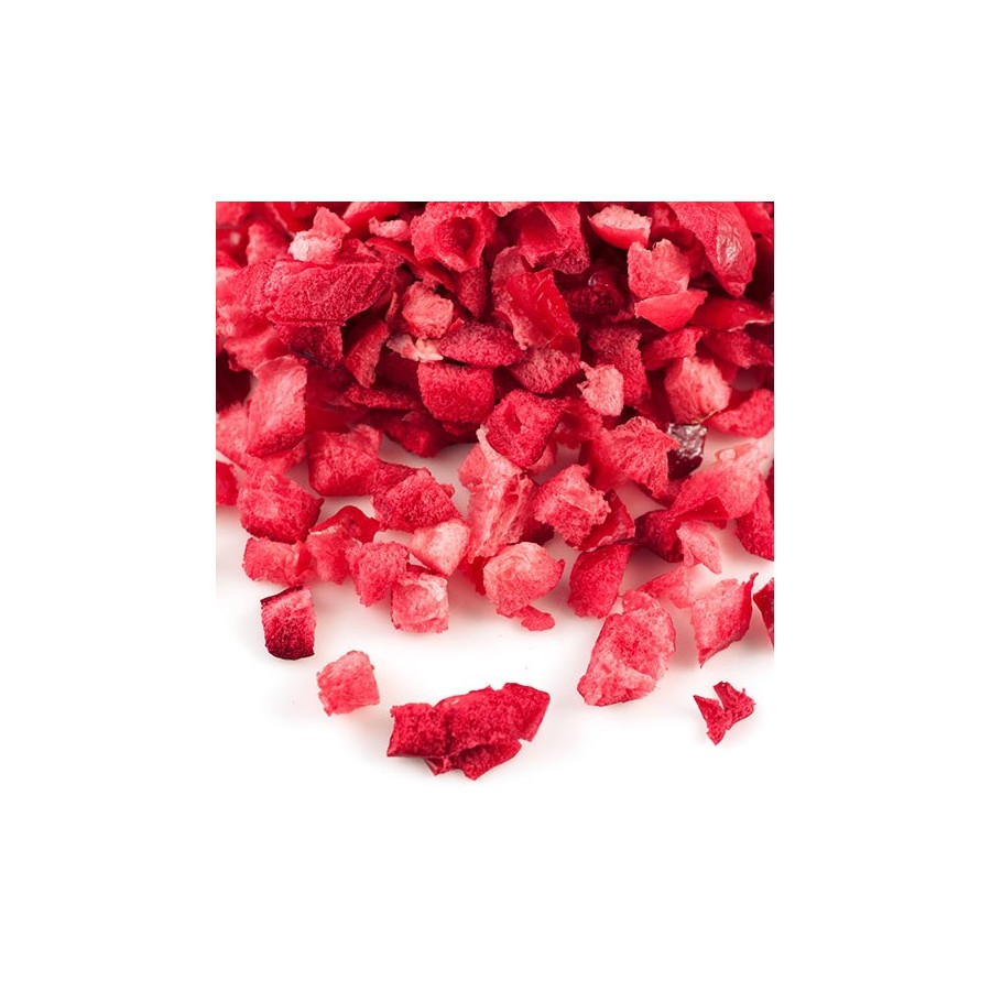 Külmkuivatatud jõhvikatükid