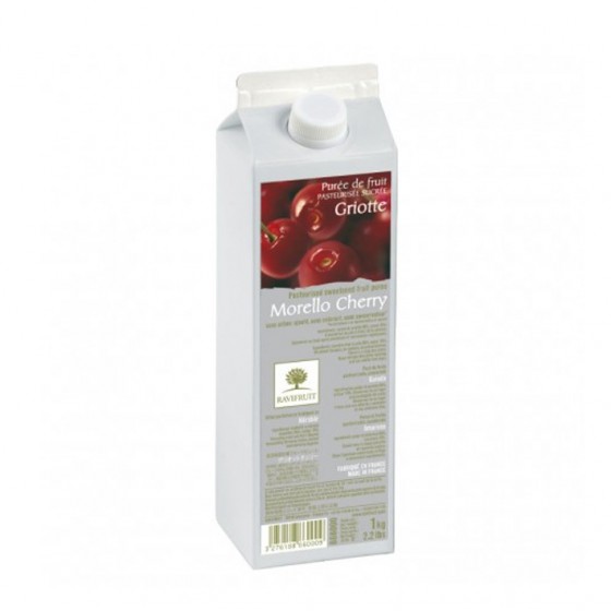 Pastöriseeritud hapu kirsi püree lisatud suhkruga RAVIFRUIT