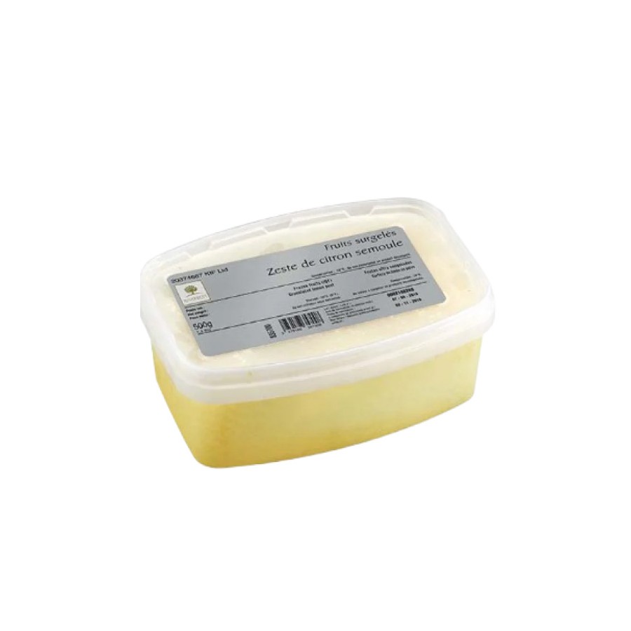 Külmutatud peenelt riivitud sidrunikoor RAVIFRUIT