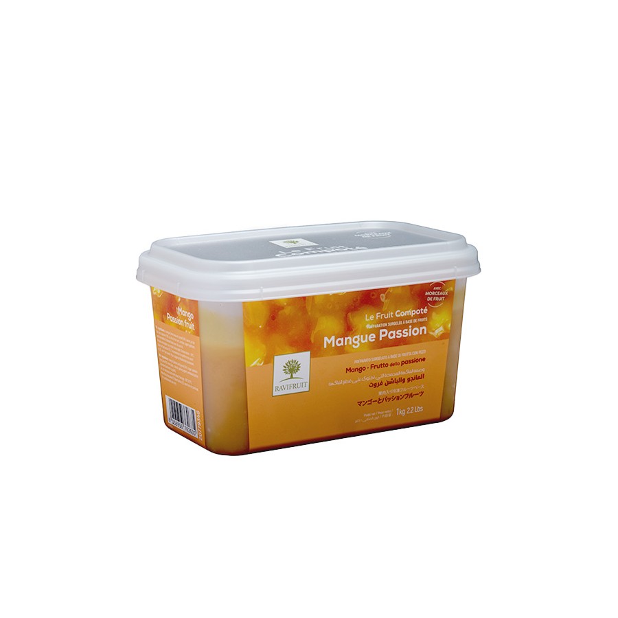 Külmutatud mango-passioni compotée RAVIFRUIT