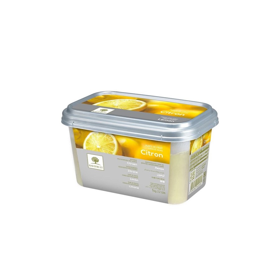 Külmutatud sidrunipüree lisatud suhkruga RAVIFRUIT