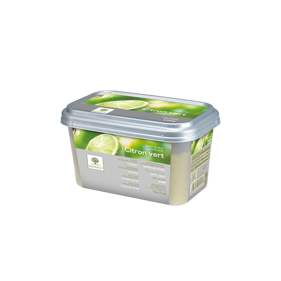 Külmutatud laimipüree lisatud suhkruga RAVIFRUIT