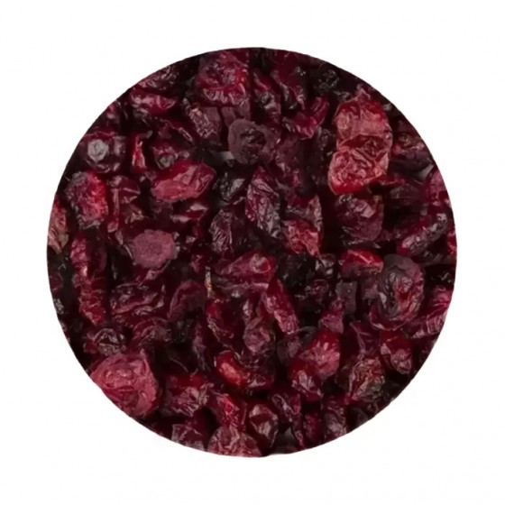 Kuivatatud suhkrustatud jõhvikad